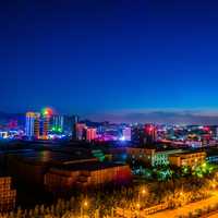 Night View of City of Shenzhen