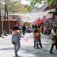 People in the Streets of Shenzen