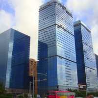 International Tourism and Business District skyscrapers