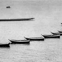 Boats in the water in Saikung Harbour, Hong Kong