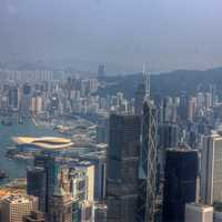 City and Hills in Hong Kong, China