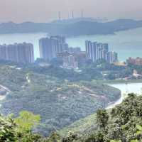 City and Landscape in Hong Kong, China