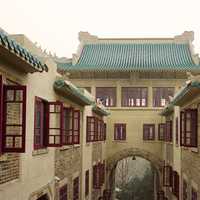 Inside of Wuhan University