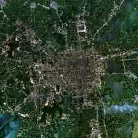 Satellite Image of Suzhou, Jiangsu, China