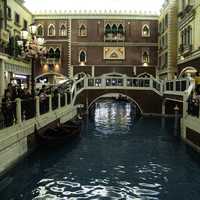 Canals in the Venetian's hotel