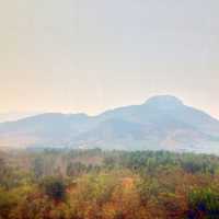 Hills in Shandong, China