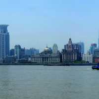 Panoramic Skyline of Bund, Shanghai