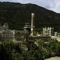 Village Worixiang in Sichuan, China