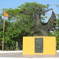 Barranquilla Monument to Cumbia in Colombia