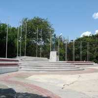 Plaza de la Paz park in Barranquilla, Colombia