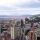 Buildings and skyscrapers in Bogota, Colombia