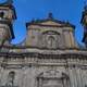 Close-up of the Cathedral in Bogota, Colombia