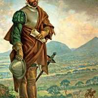 Spanish Conquistador Gonzalo Jiménez de Quesada, founder of Bogota, Colombia