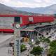 Parque Explora looking from Metrostation Universidad in Medellin, Colombia