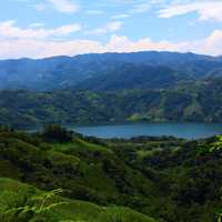 Laguna landscape, San Diego in Colombia