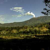 Small Volcanic Eruption in Costa Rica