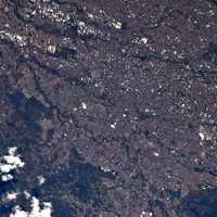 San Jose From ISS, Costa Rica