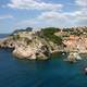 Coastal Cityscape and Landscape in Dubrovnik, Croatia