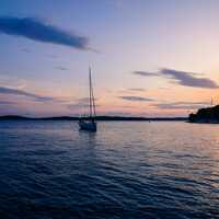 Hvar Coast landscape in Croatia