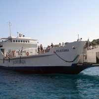 Pelješčanka ferry in Makarska, Croatia