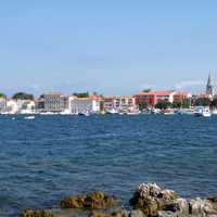 Poreč/Parenzo harbour in Croatia