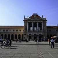 The Main Train Station in Zagreb, Croatia