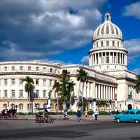 Capital building View in Havana, Cuba