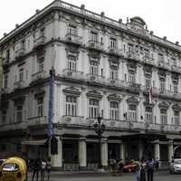 Neo-classical architecture building in Havana, Cuba