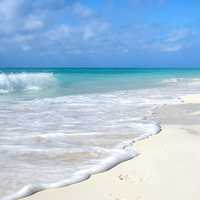 Beach and Ocean landscape in Cuba