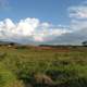 Landscape with sky and clouds in Cuba