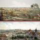 Two Views of Santa Clara, Cuba in the mid 1800s