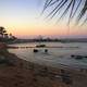 Sunset on the beach in Cyprus