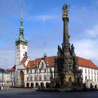 Horní náměstí in Olomouc, Czech Republic