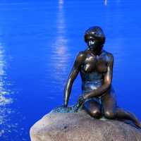 Mermaid in Copenhagen, Denmark