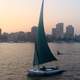 A boat in the Nile, Cairo, Egypt