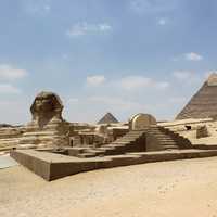 Sphinx and Great Pyramid