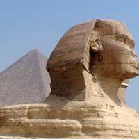 The Sphinx at Giza, Egypt
