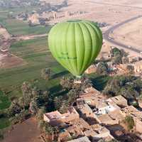 Hot Air Balloon over Luxor, Egypt