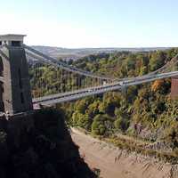 Brunel's Clifton Suspension Bridge in Bristol, England