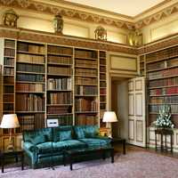 Library in Leeds Castle