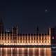 Big Ben Clock Tower and London at Night