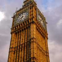 Elizabeth Clock Tower in London, England