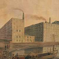 Manchester Cotton Mill in 1820