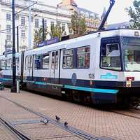 Subway link in Manchester, England