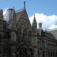 Nottingham Trent University, Arkwright Building in Nottingham, England