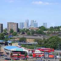 Lewisham Station, an important transport hub in England