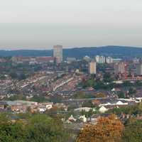 Panorama of Sheffield, England