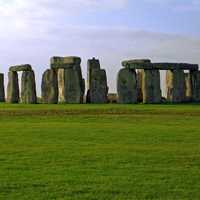 Stonehenge landscape in England