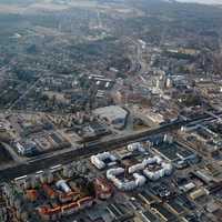 Aerial view of Kerava, Finland