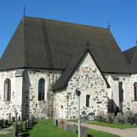 Nousiainen Church building in Finland